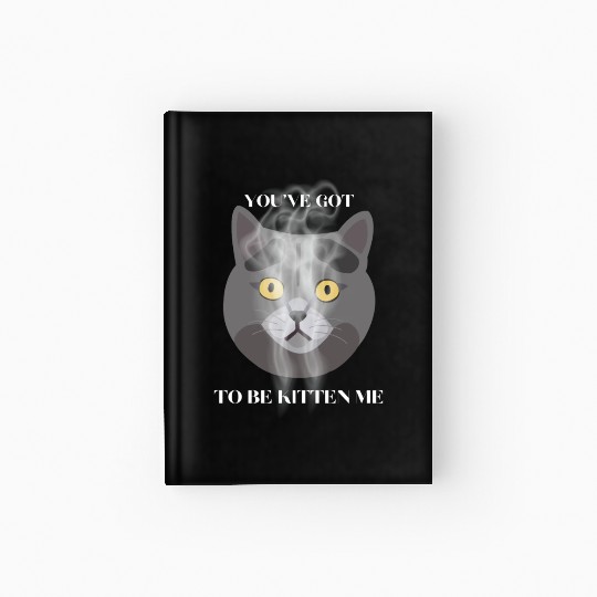 Surprise Funny Cat Hardcover Journal