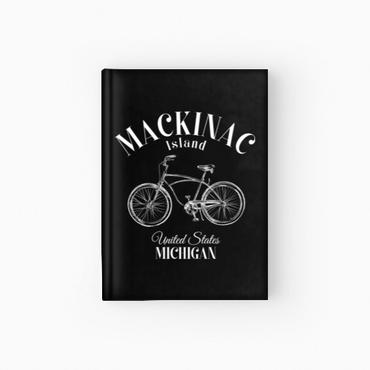 Mackinac Island Michigan Hardcover Journal