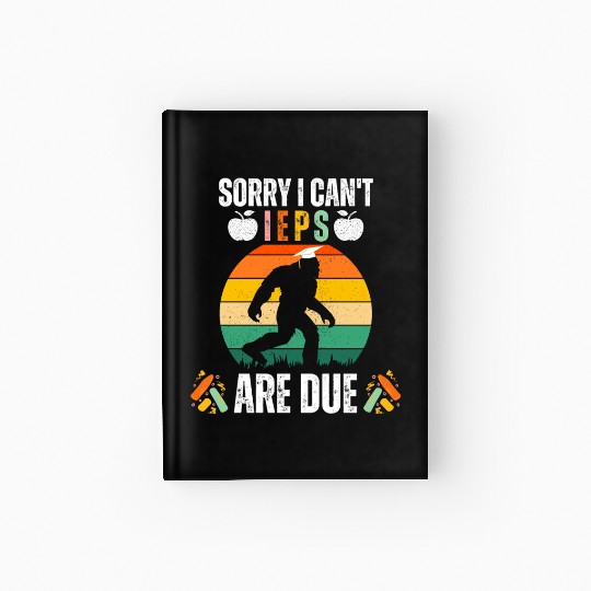 Humorous Sasquatch Graduation Design Hardcover Journal