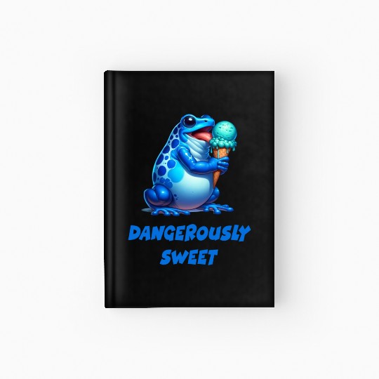 Poison dart frog Hardcover Journal
