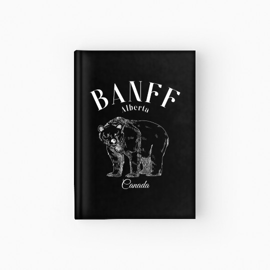 Banff Alberta Alberta's Rockies Souvenir Hardcover Journal