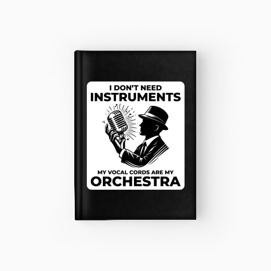 Beatboxing Culture Orchestra Musical Humor Beatbox Hardcover Journal