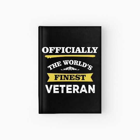 The World's Finest Veteran Hardcover Journal