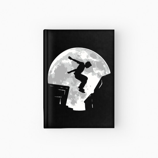 Parkour Free Running Moon Hardcover Journal