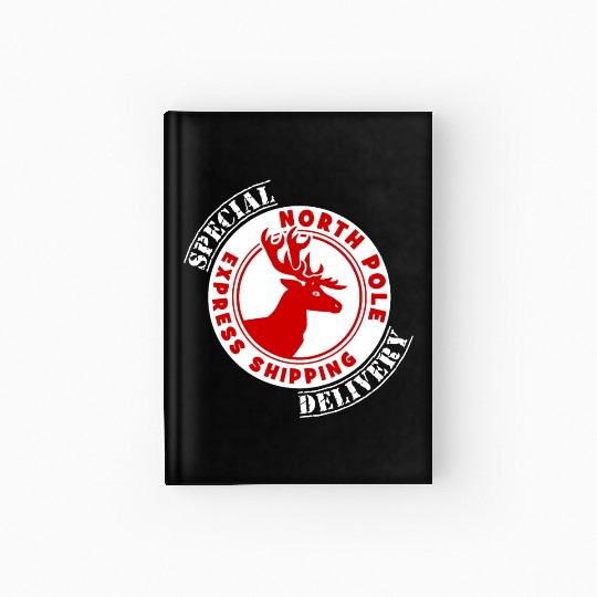 NORTH POLE SPECIAL DELIVERY Hardcover Journal
