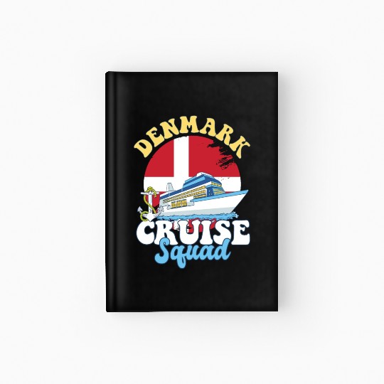 Denmark Cruise Squad Family Vacation Trip Hardcover Journal