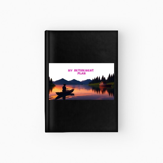 Retirement by the Water Hardcover Journal