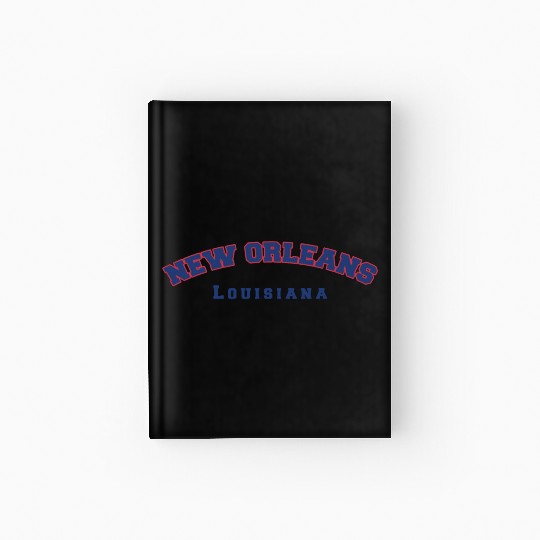 New Orleans Louisiana Hardcover Journal
