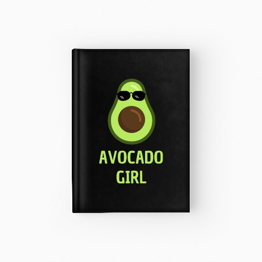 Avocado Girl Hardcover Journal
