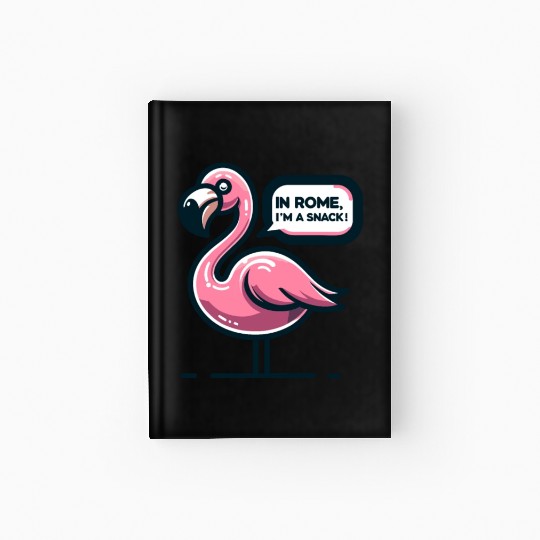 Flamingo Roman History Roman Empire Cuisine Hardcover Journal