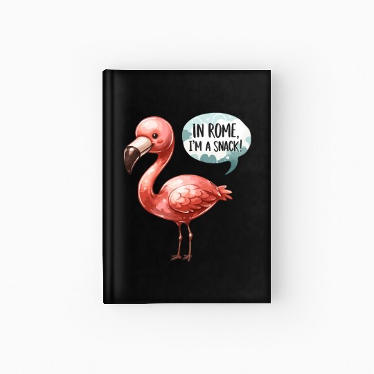 Flamingo Roman History Roman Empire Cuisine Hardcover Journal