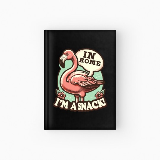 Flamingo Roman History Roman Empire Cuisine Hardcover Journal