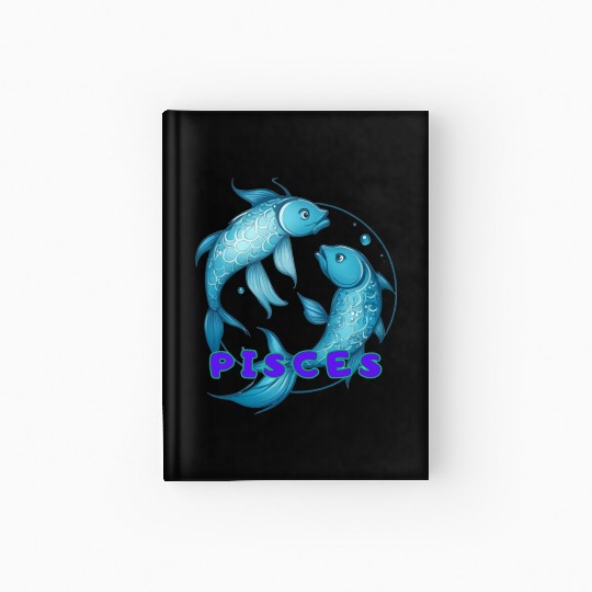 Pisces Horoscope Hardcover Journal