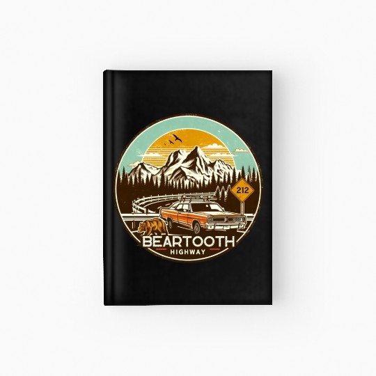 Beartooth Highway US 212 Hardcover Journal