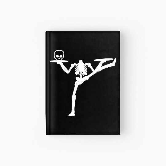 Dancing Skeleton Street Dancer Gift Hardcover Journal