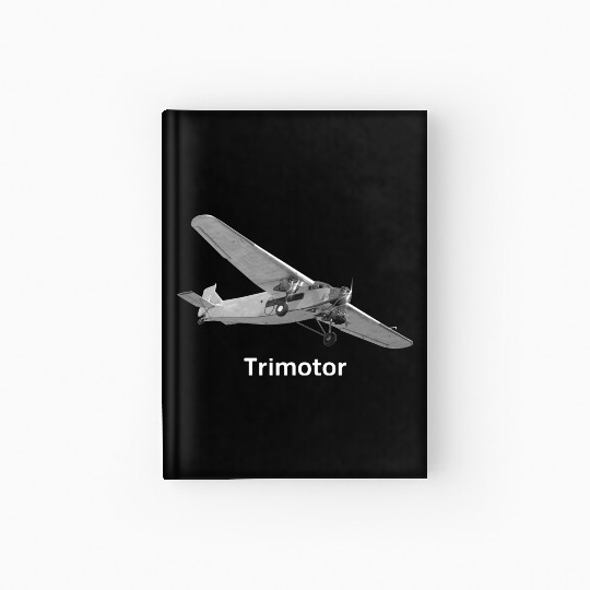 Trimotor Aircraft Hardcover Journal