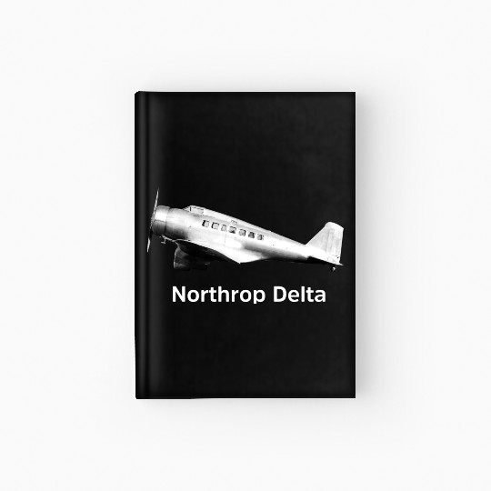 Northrop Delta Aircraft Hardcover Journal