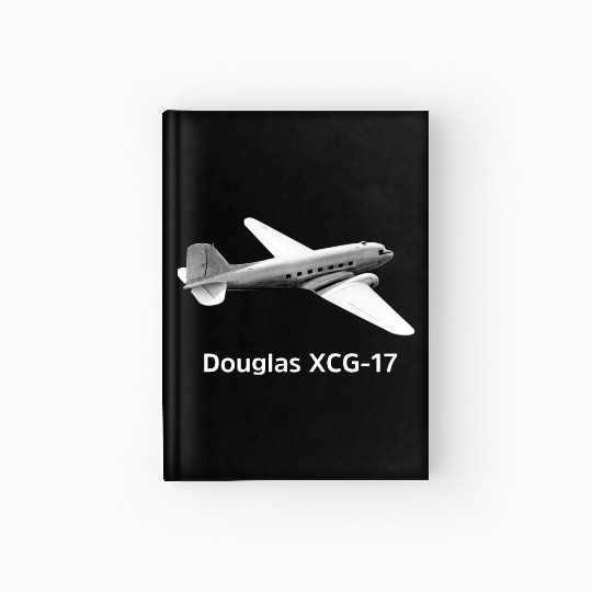 Douglas XCG-17 Aircraft Hardcover Journal