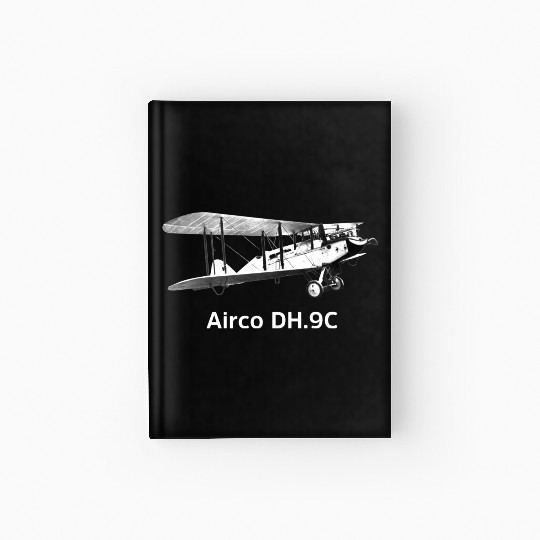 Airco DH.9C Aircraft model Hardcover Journal