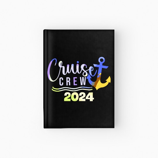 Cruise Crew 2024 Vacation Trip Hardcover Journal