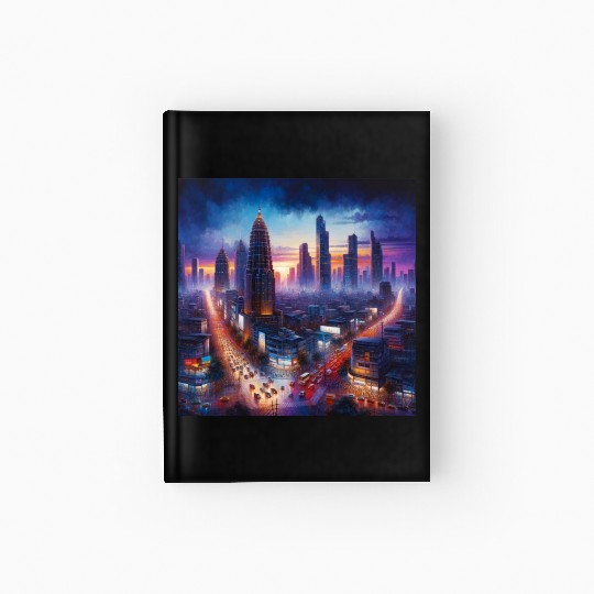 Urban Twilight Hardcover Journal