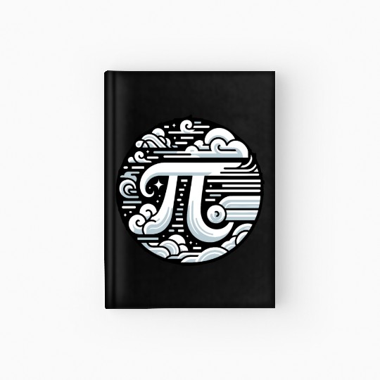 Funny Pi Day 2024 3,14 Pi Number Symbol Math Hardcover Journal