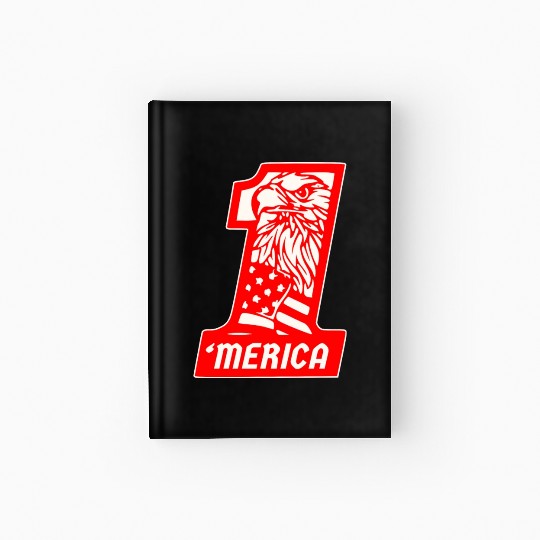 ‘Merica Eagle #1 © WhiteTigerLLC.Com Hardcover Journal