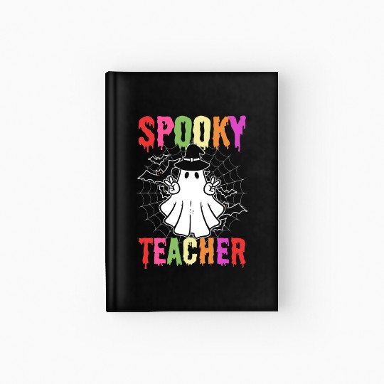 Spooky Teacher Preschool Teacher Hardcover Journal