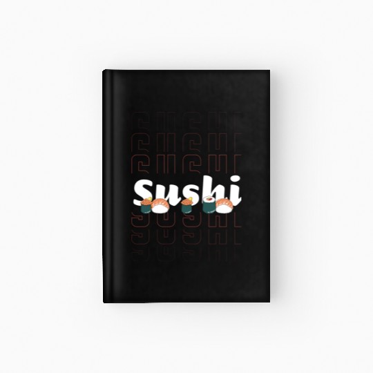 Japanese Fish Maki Cuisine Hardcover Journal