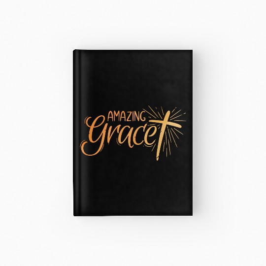 Amazing Grace Lettering Hardcover Journal