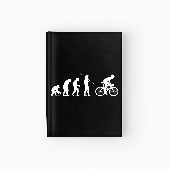 Evolution Race Cycling Hardcover Journal
