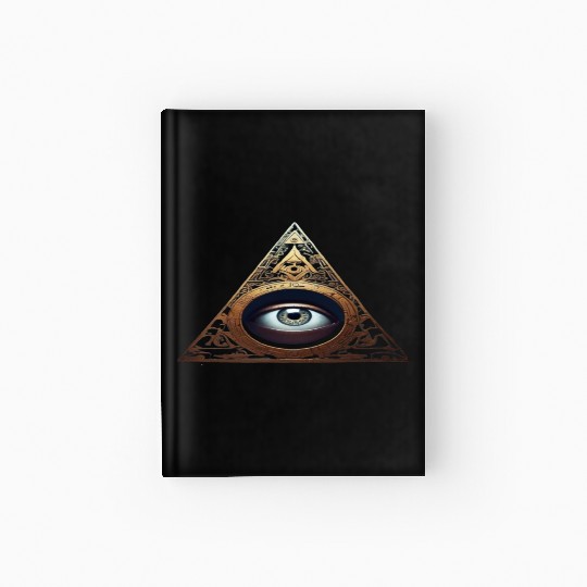 Picture with a conspiracy vibe. Hardcover Journal