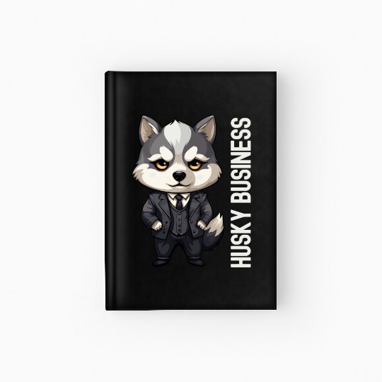 Husky Business - Husky Hustle Hardcover Journal