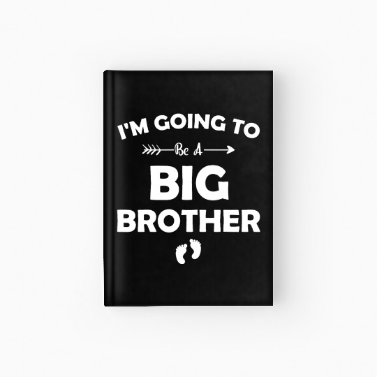 Baby and Birth Announcement I'am Going To Be A Hardcover Journal