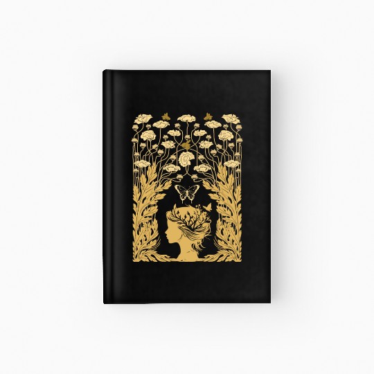 Fairy Butterfly Fairycore Naturecore Hardcover Journal