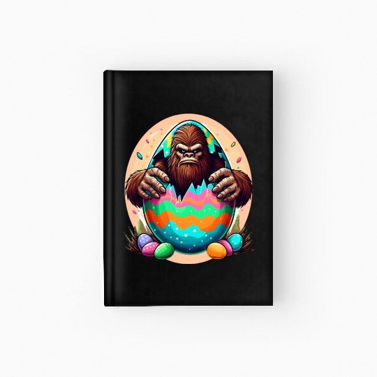 Bigfoot Hatchin' Easter Surprise Hardcover Journal