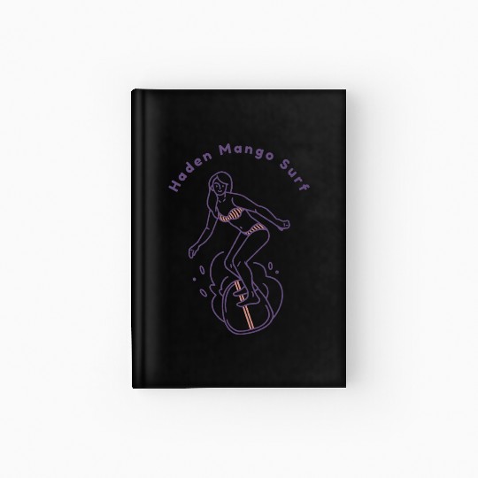 Haden Mango Surfer Girl Hardcover Journal