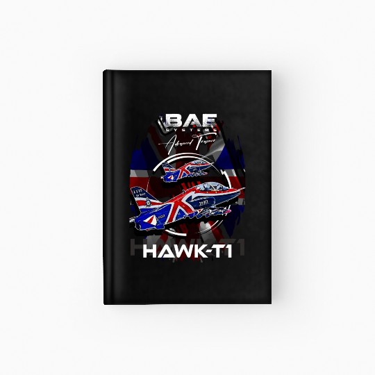 BAE Systems Hawk-T1 RAF advanced trainer aircraft Hardcover Journal
