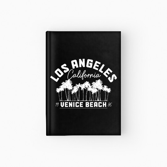 Los Angeles California LA Gift Hardcover Journal
