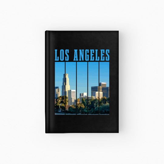 Los Angeles California LA Gift Hardcover Journal