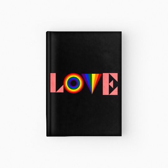 Love is love pride Hardcover Journal