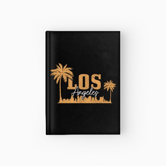 Los Angeles California LA Gift Hardcover Journal