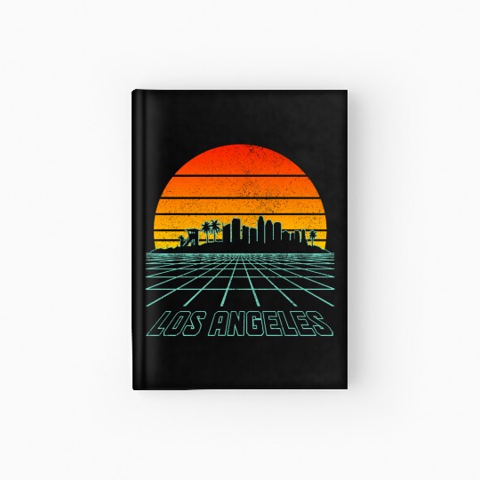 Los Angeles California LA Gift Hardcover Journal