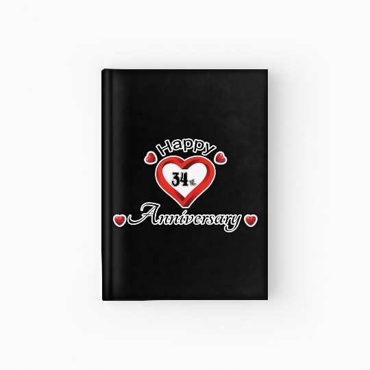 anniversary 34th Hardcover Journal
