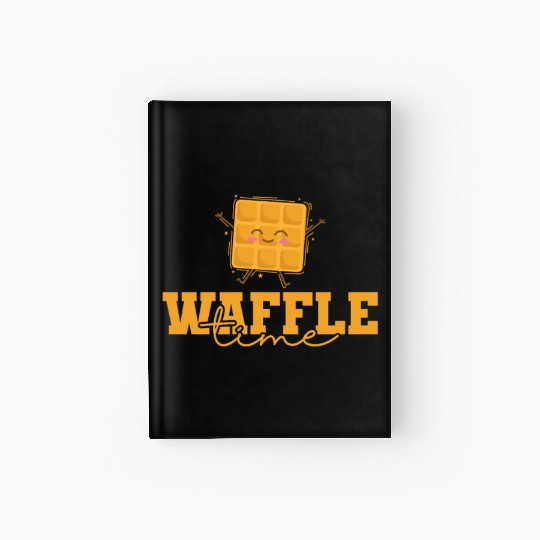 Waffle Time Favorite Food Hardcover Journal