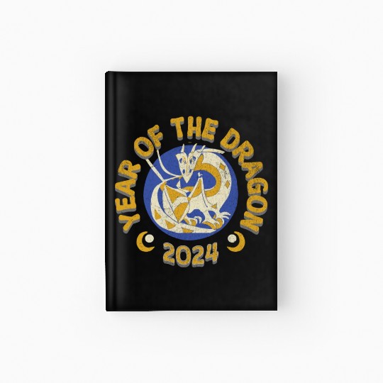 2024: Year of the Dragon Hardcover Journal