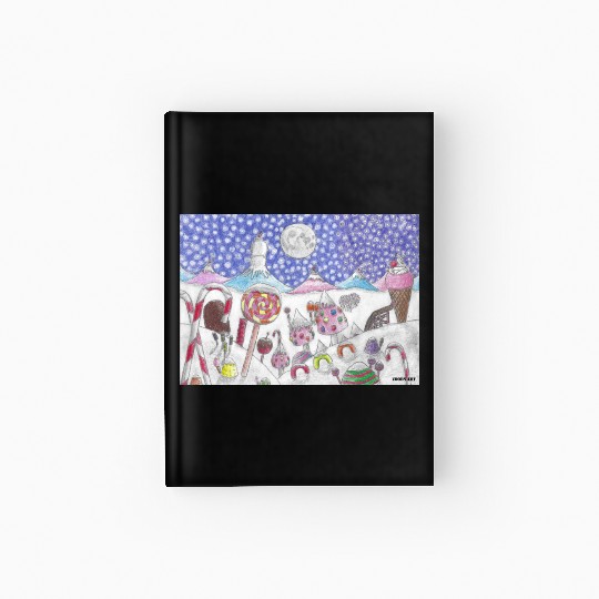 The Nutcracker Christmas Candy Land Hardcover Journal