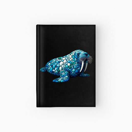 Serene Seas Walrus Hardcover Journal
