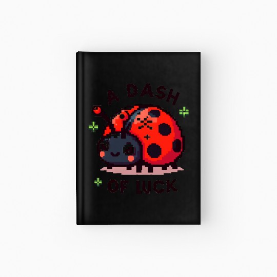 Ladybug: A dash of luck Hardcover Journal