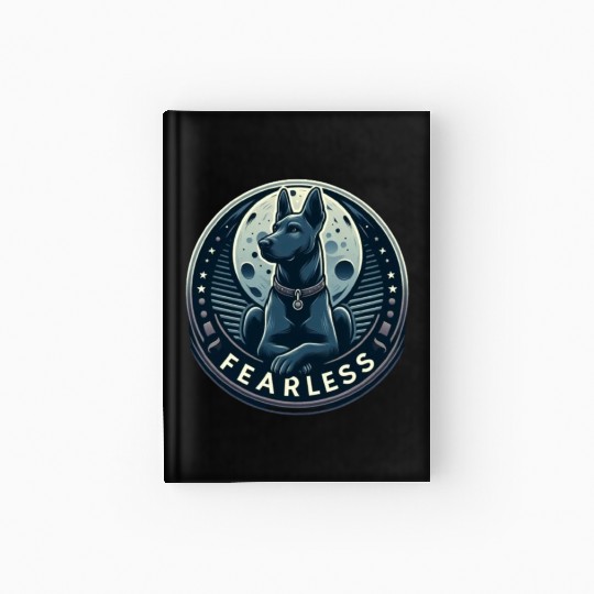 "FEARLESS" is a natural talent that every creature Hardcover Journal